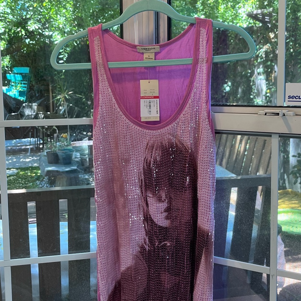 NWT Sexy and cute disco style tunic